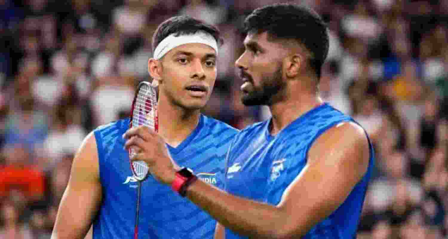 Satwiksairaj Rankireddy and Chirag Shetty. Satwiksairaj Rankireddy and Chirag Shetty.