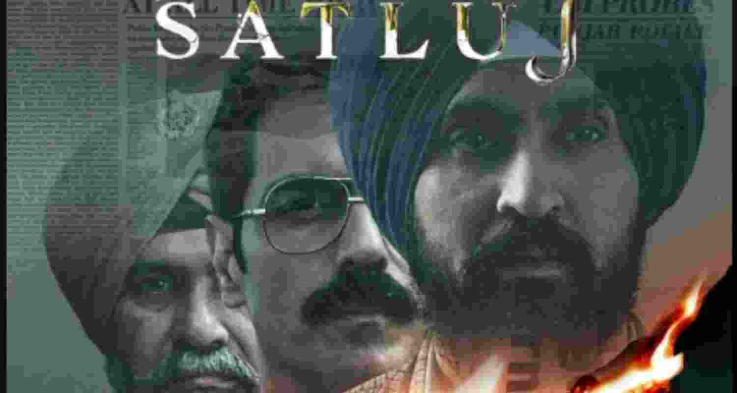 Poster of the ZEE5 film 'Satluj'. Poster of the ZEE5 film 'Satluj'.