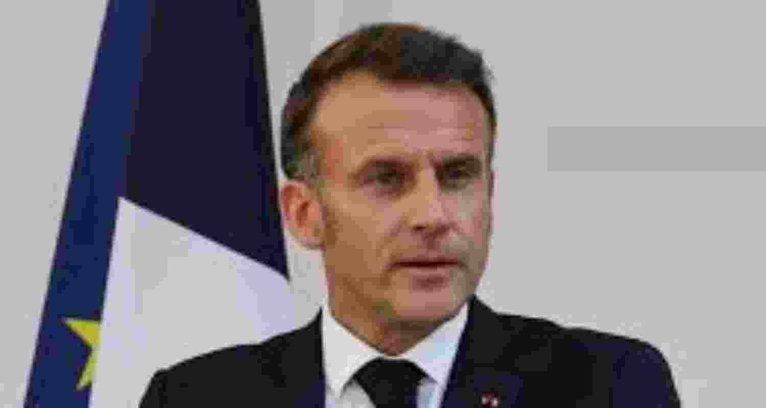 French President Emmanuel Macron. French President Emmanuel Macron.