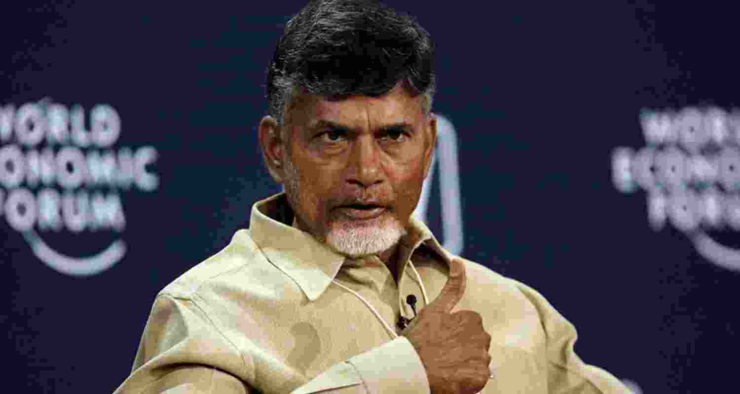 Andhra Pradesh Chief Minister N. Chandrababu Naidu. Andhra Pradesh Chief Minister N. Chandrababu Naidu.