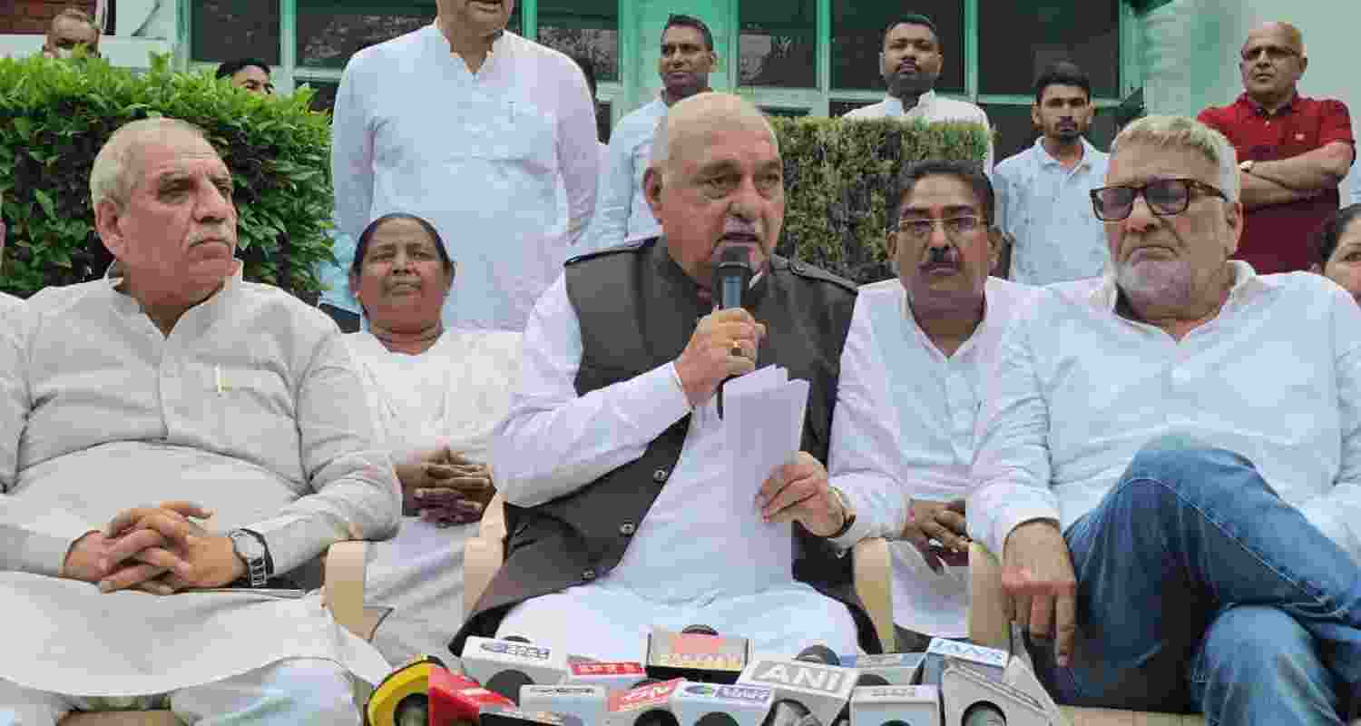 Former Chief Minister and Leader of the Opposition Bhupinder Singh Hooda. Former Chief Minister and Leader of the Opposition Bhupinder Singh Hooda.
