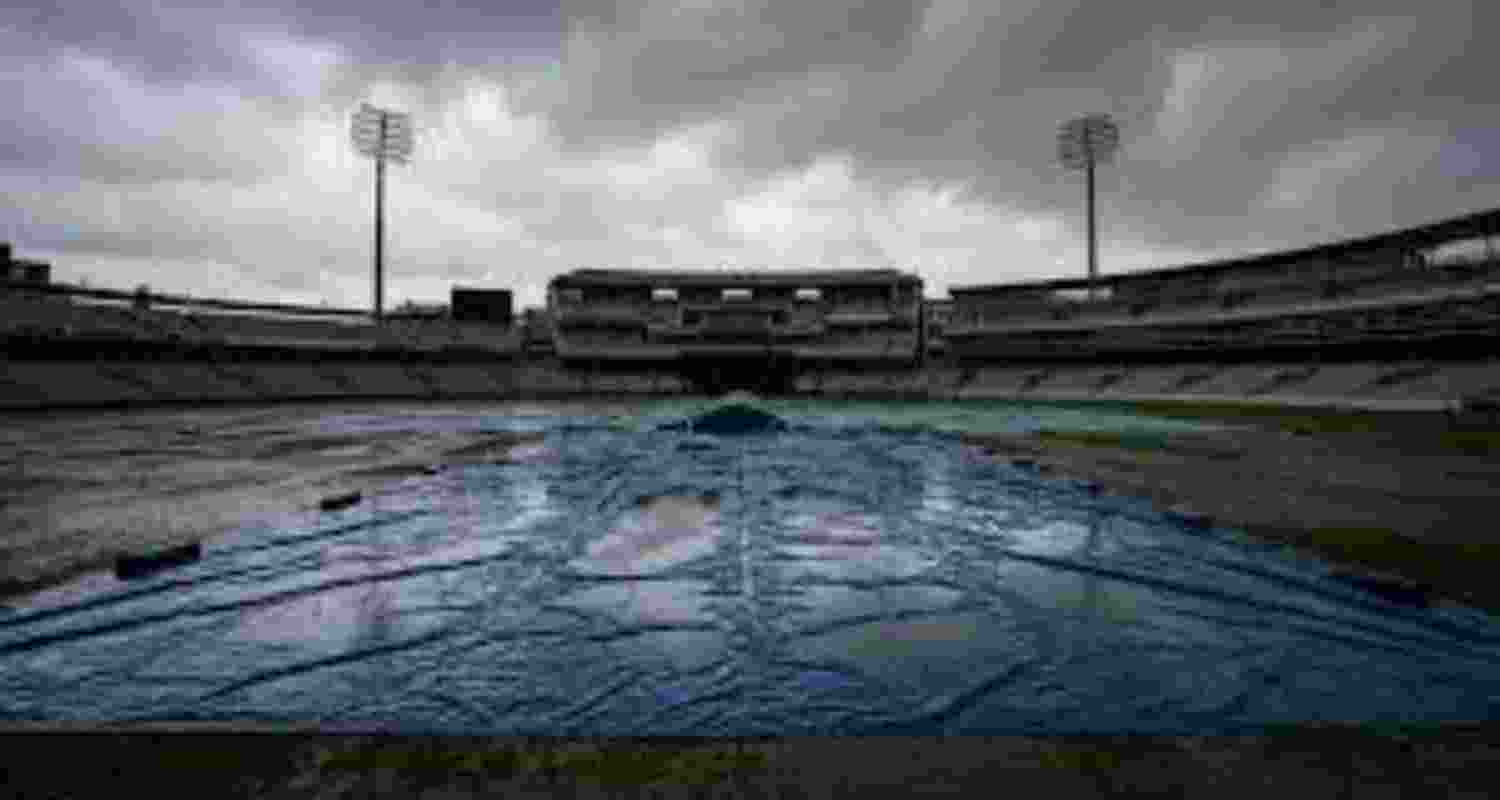 The second One-Day International between West Indies and Sri Lanka was abandoned due to rain. The second One-Day International between West Indies and Sri Lanka was abandoned due to rain.