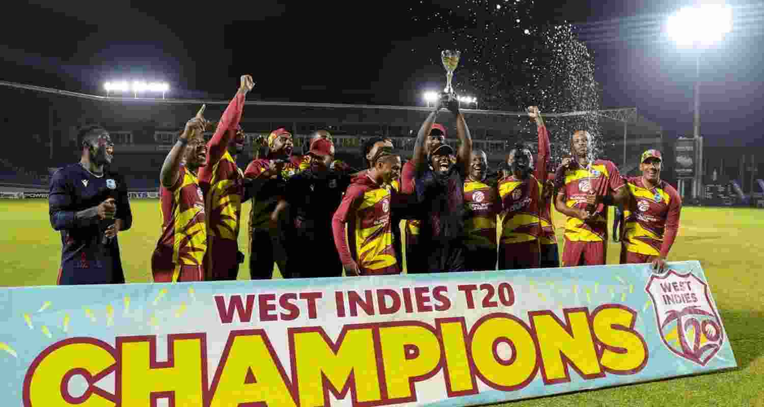 West Indies sealed a thrilling five-wicket victory over Sri Lanka in the third and deciding Twenty20 International. West Indies sealed a thrilling five-wicket victory over Sri Lanka in the third and deciding Twenty20 International.