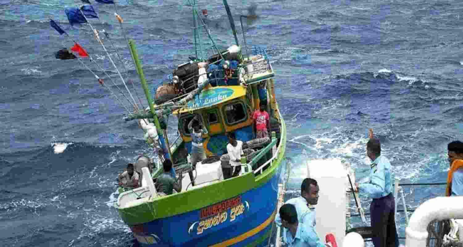 The arrests were made during a routine maritime patrol conducted in the seas north of Talaimannar, an area located off Sri Lanka's northwestern coast. The arrests were made during a routine maritime patrol conducted in the seas north of Talaimannar, an area located off Sri Lanka's northwestern coast.