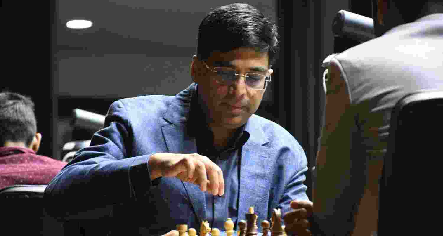 Five-time world chess champion Viswanathan Anand. Five-time world chess champion Viswanathan Anand.