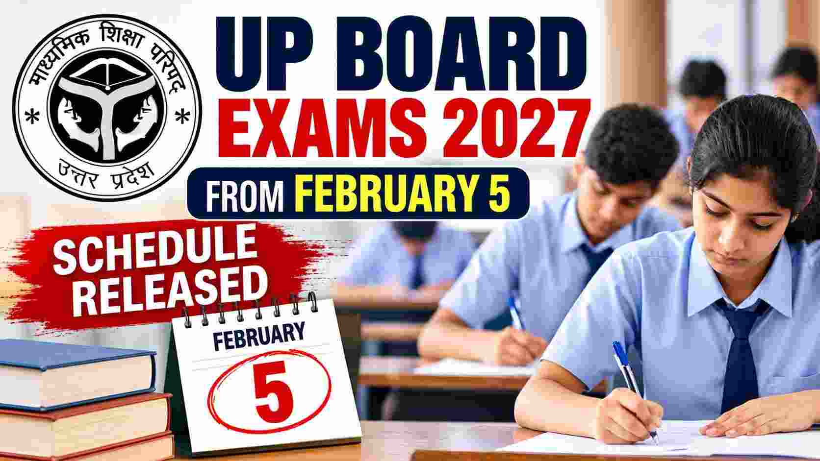 UP Board Date Sheet 2027 Out UP Board Date Sheet 2027 Out