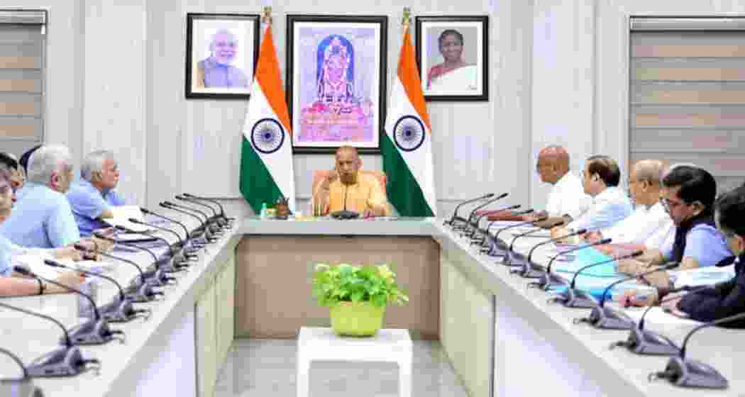 Uttar Pradesh Chief Minister Yogi Adityanath chairs a Cabinet meeting in Lucknow. (File photo) Uttar Pradesh Chief Minister Yogi Adityanath chairs a Cabinet meeting in Lucknow. (File photo)