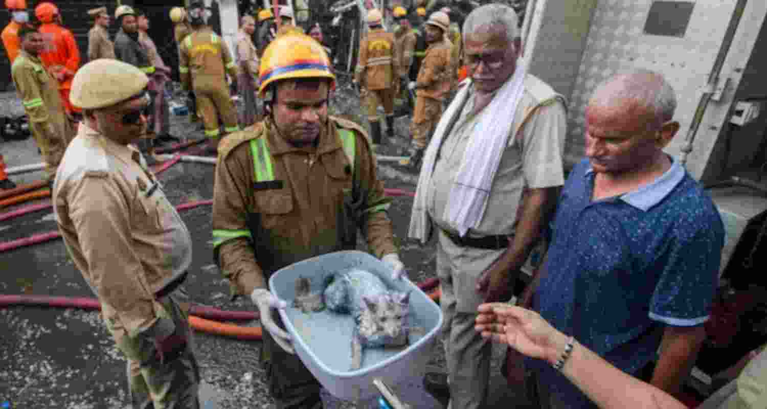 Lucknow fire: Building-owners faced demolition order since 2016 Lucknow fire: Building-owners faced demolition order since 2016