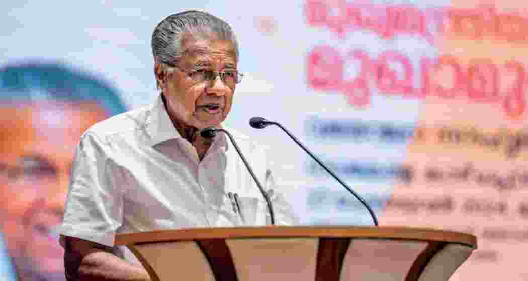 A file photo of Kerala Chief Minister Pinarayi Vijayan. A file photo of Kerala Chief Minister Pinarayi Vijayan.