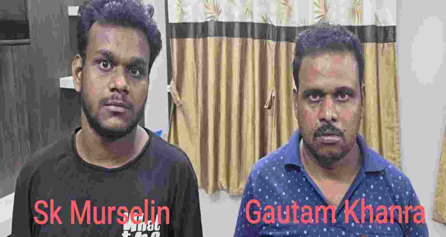 West Bengal STF arrested two youths in Pingla over an alleged ISI-linked espionage network involving fake SIM cards and WhatsApp OTP sharing. West Bengal STF arrested two youths in Pingla over an alleged ISI-linked espionage network involving fake SIM cards and WhatsApp OTP sharing.