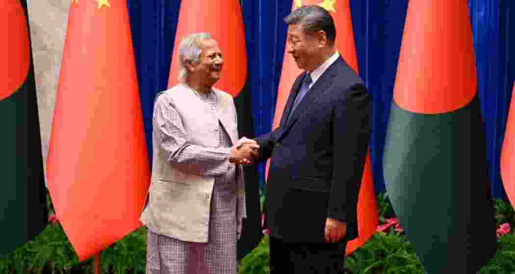 Bangladesh’s interim government chief, Muhammad Yunus, and Chinese President Xi Jinping. Bangladesh’s interim government chief, Muhammad Yunus, and Chinese President Xi Jinping.