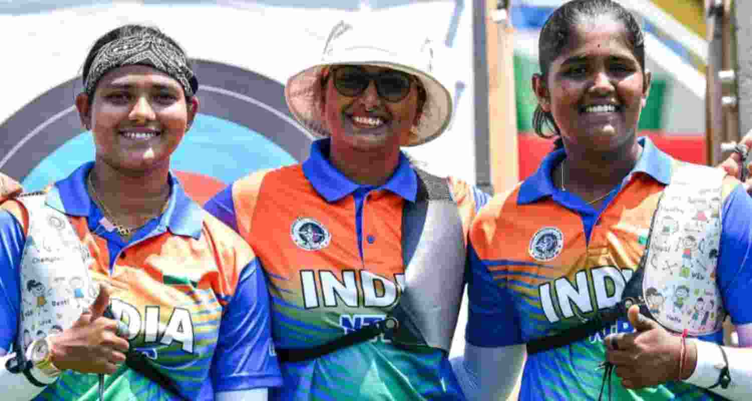 The women's recurve team defeated a new-look Korean side 5-1 in the semifinals to set up a gold medal clash against second seed China on Sunday. The women's recurve team defeated a new-look Korean side 5-1 in the semifinals to set up a gold medal clash against second seed China on Sunday.