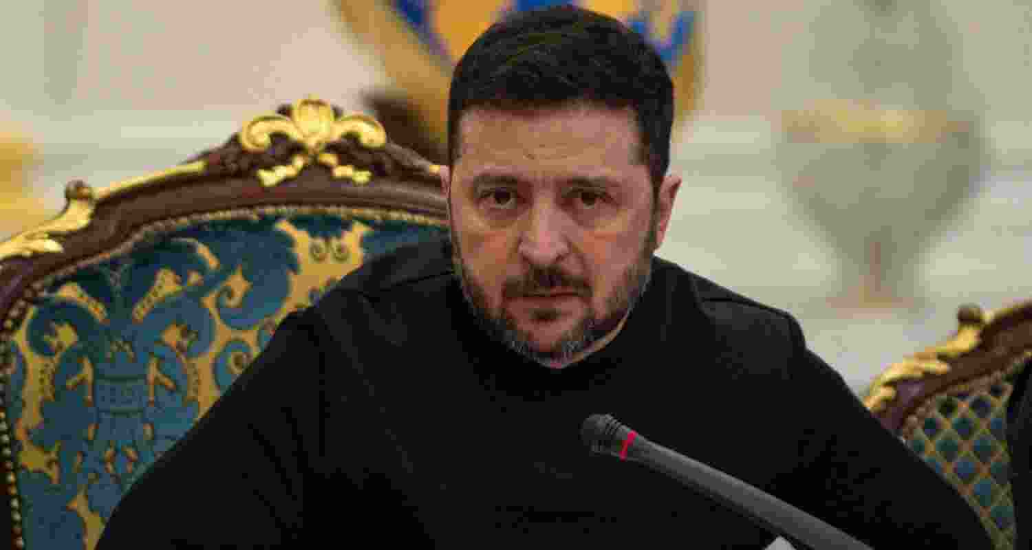 Ukrainian President Volodymyr Zelenskyy. Ukrainian President Volodymyr Zelenskyy.