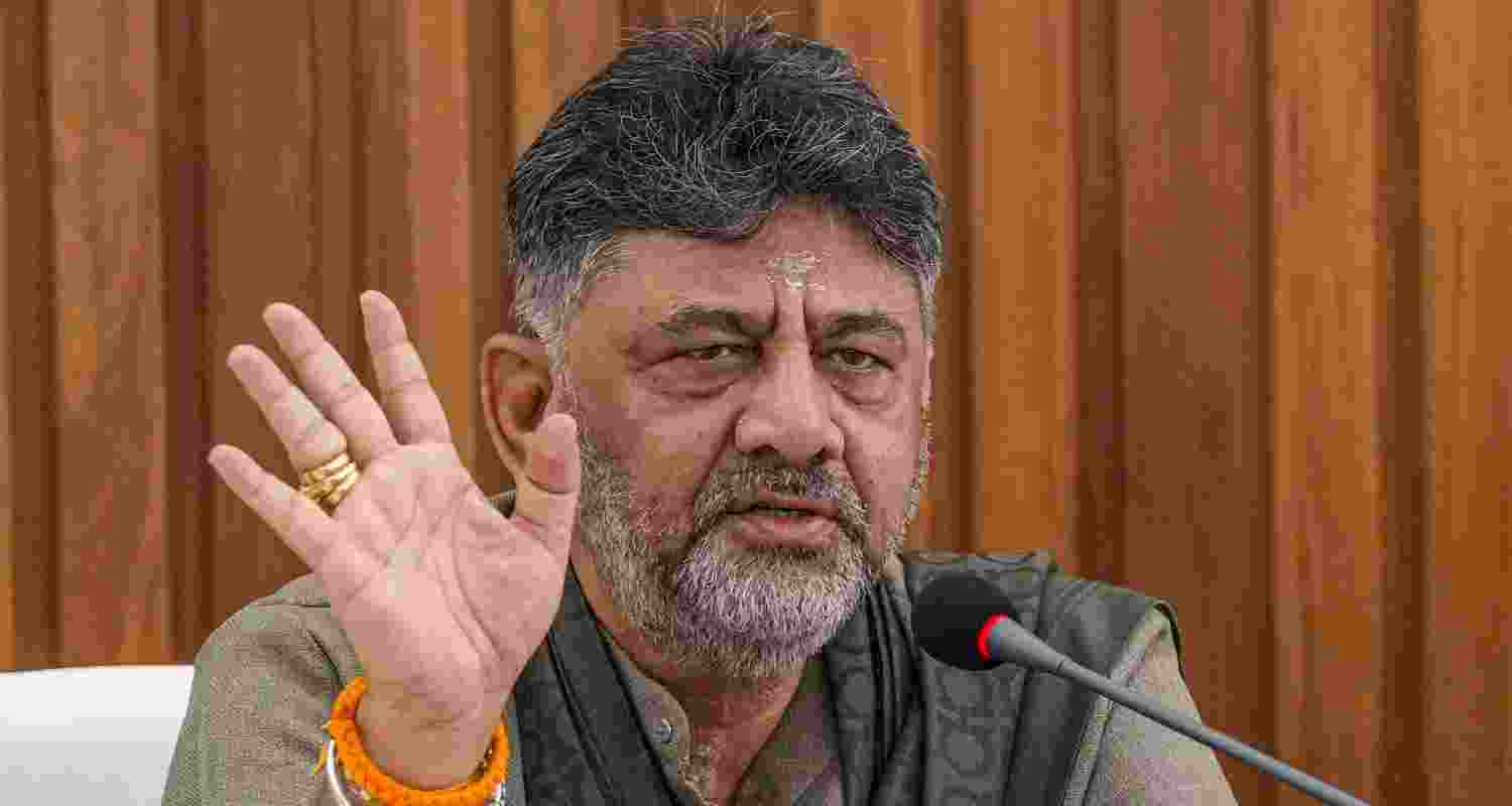Karnataka Chief Minister D K Shivakumar Karnataka Chief Minister D K Shivakumar