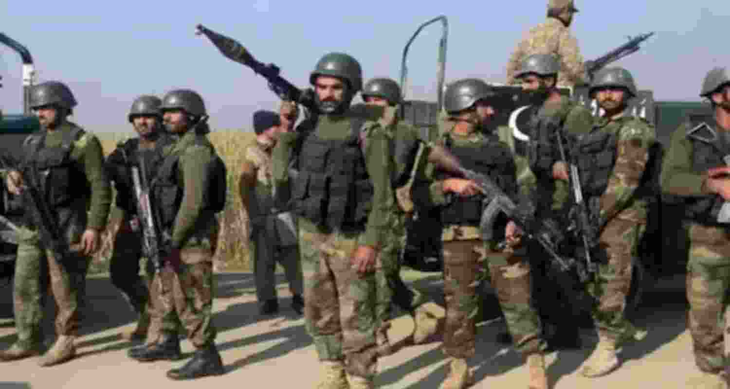 Pakistani security forces on patrolling duty in the restive Balochistan province. Pakistani security forces on patrolling duty in the restive Balochistan province.
